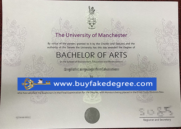university of manchester diploma