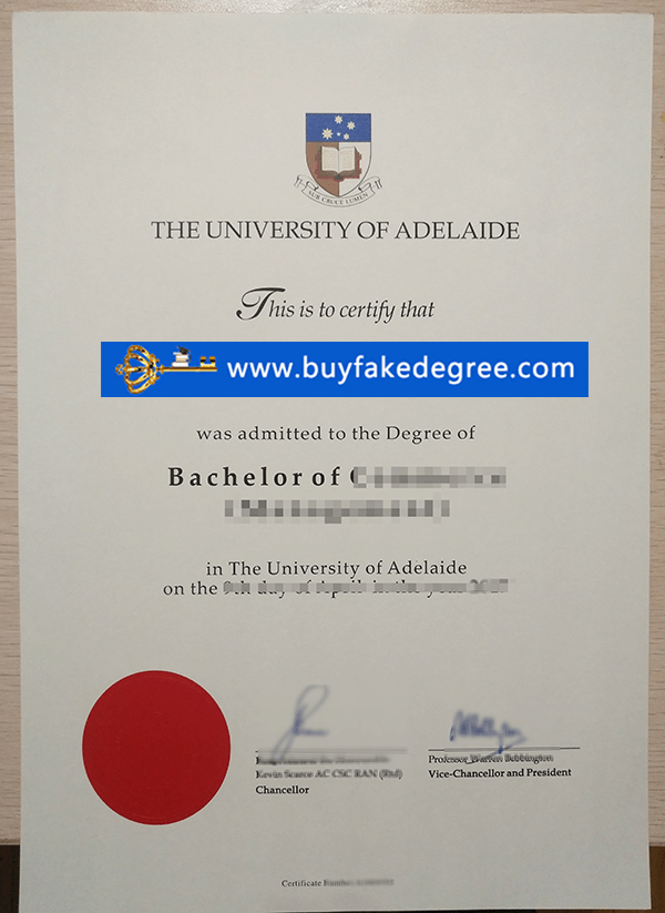 university of adelaide diploma