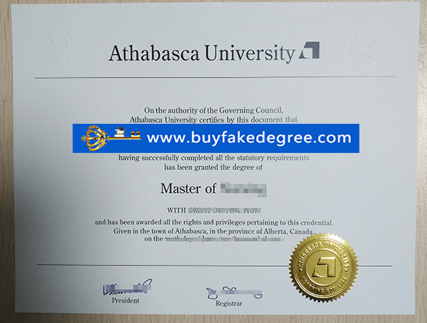 Athabasca University diploma