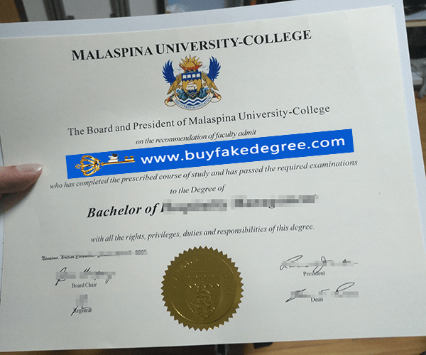 Malaspina university college diploma