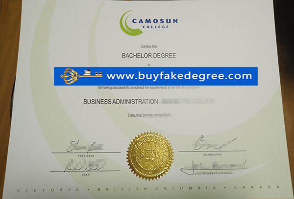 camosun college diploma