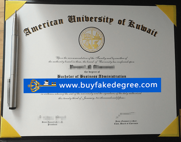 AUK degree AUK diploma certificate