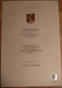 Bangor University diploma