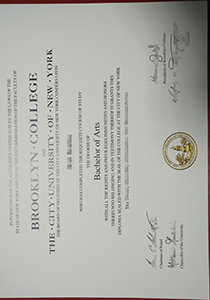 brooklyn college of city university of new york diploma