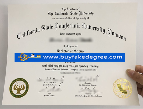 california state polytechnic University Pomona degree