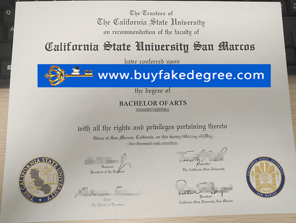 California state university san marcos degree