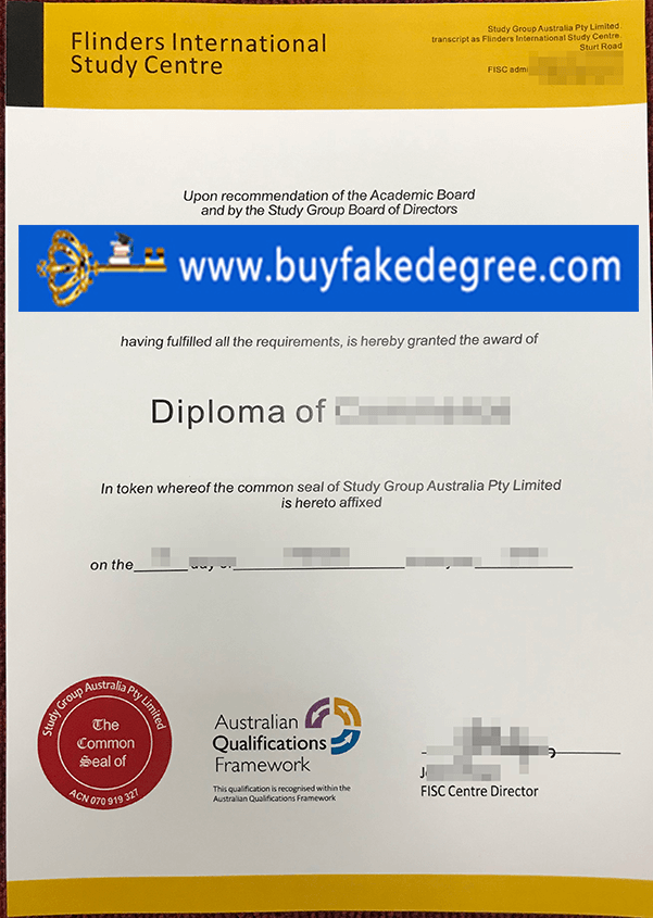 Flinders International study centre diploma