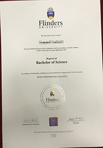 Flinders University degree diploma