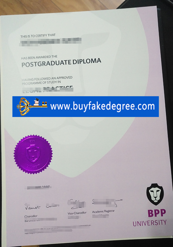 BPP University postgraduate diploma buy fake BPP diploma