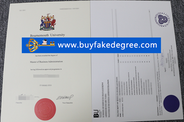 Bournemouth University degree and transcript buy fake degree with transcript