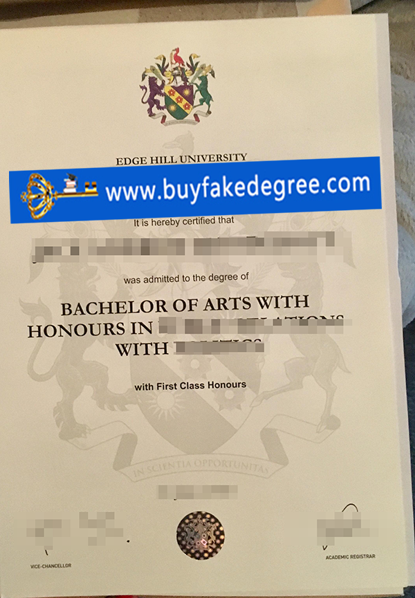 Fake Edge Hill University degree buy fake diploma degree certificate