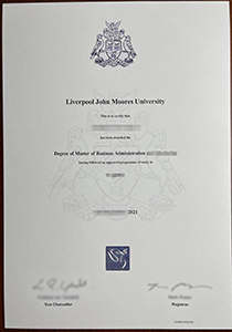 LJMU degree buy fake LJMU diploma