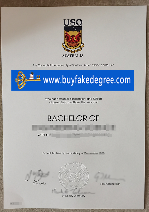 USQ degree buy fake USQ diploma