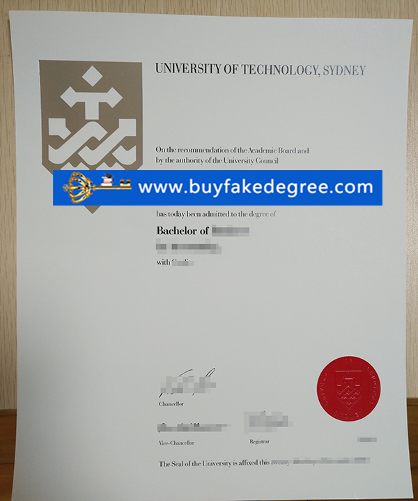 Fake University of Technology Sydney Diploma For Sale