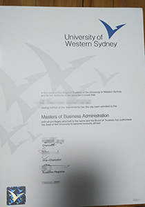 UWS degree buy fake Universiity of Western Sydney diploma