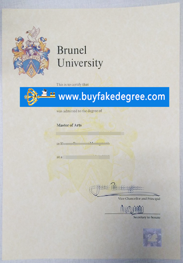 Brunel University Degree Buy fake Brunel University diploma