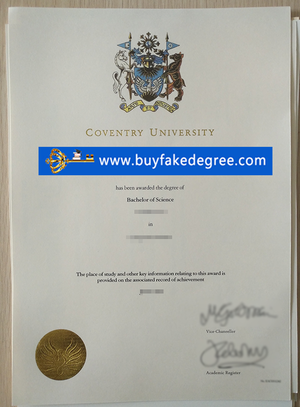 order fake coventry University degree