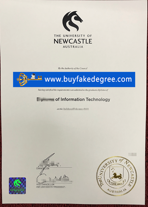 Universtiy of Newcastle degree buy fake diploma certificate