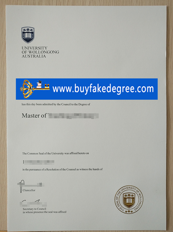 buying fake degree of University of Wollongong