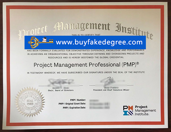 fake PMP certificate buy fake PMP certificate