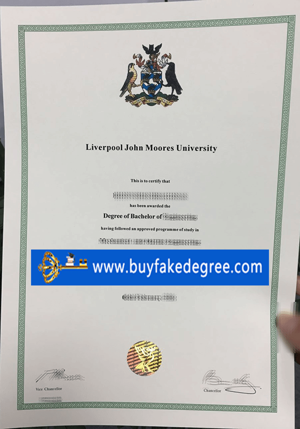 Get Fake Liverpool John Moores University diploma buy fake diploma