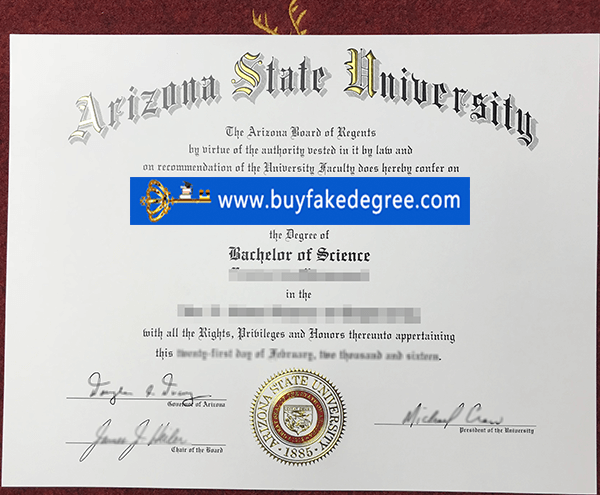 Arizona State University degree, fake Arizona State University degree, buy fake Arizona State University diploma