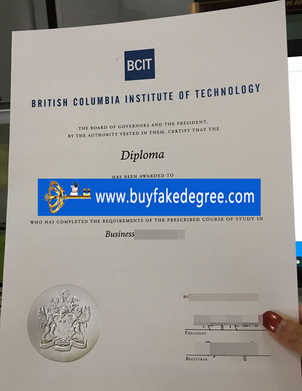BCIT diploma, fake BCIT diploma, buy fake BCIT diploma certificate