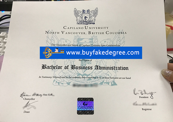Capilano University degree, Capilano University diploma, buy fake Capilano University degree
