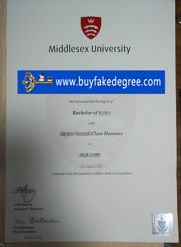 Middlesex University diploma buy fake degree