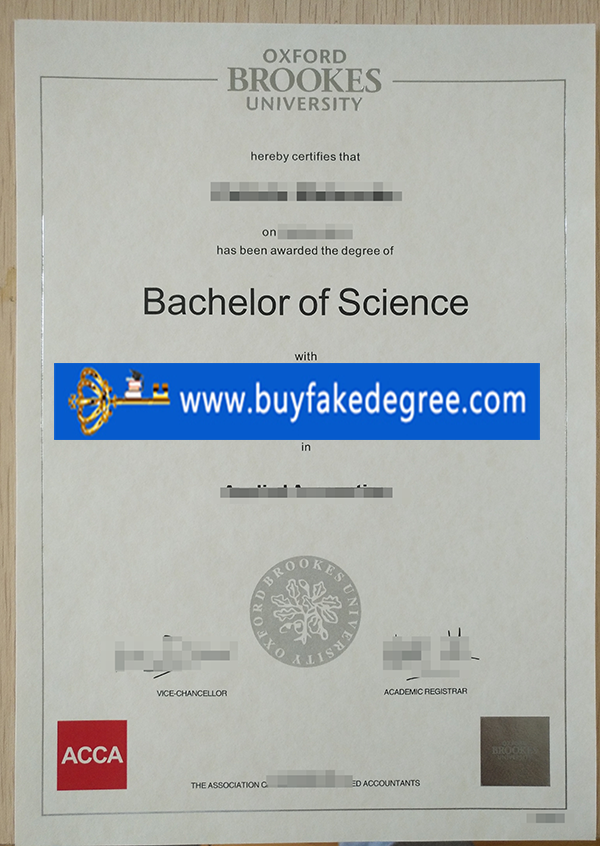 Oxford Brooks University degree buy fake Oxford Brooks University diploma certificate degree