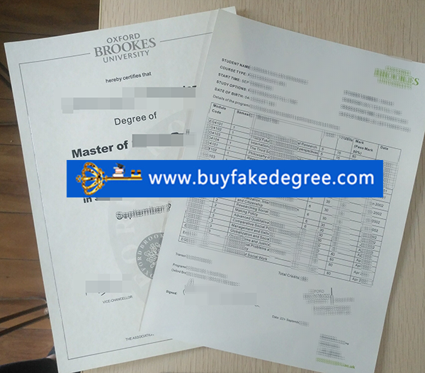 Oxford Brooks University diploma and transcript buy fake Oxford Brooks University diploma and transcript