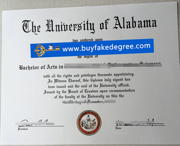 University of Alabama degree, fake University of Alabama diploma, buy fake University of Alabama degree