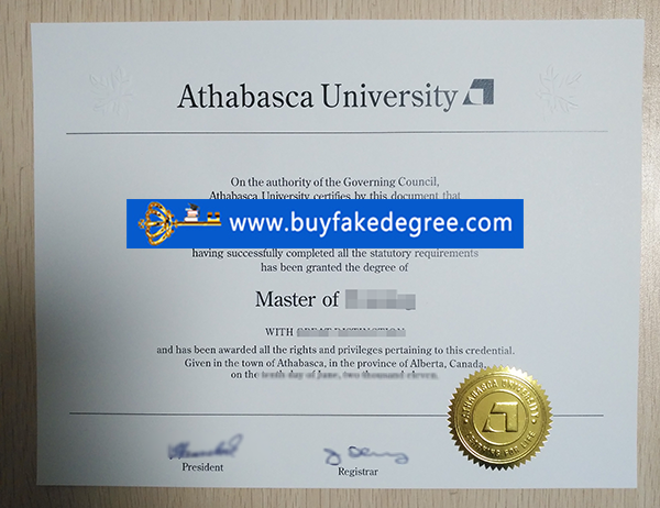 Fake Athabasca University Degree, buy fake Athabasca University diploma, 