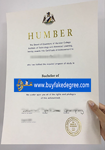 Humber College Institute of Technology diploma, buy fake diploma of Humber College Institute of Technology from buyfakedegree.com