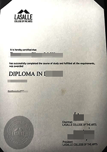 Lassale Coolege of Arts diploma, buy fake diploma of Lassale Coolege of Arts