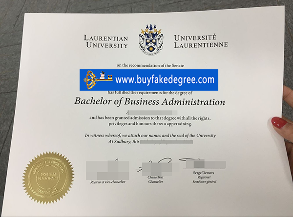 Laurentian University diploma, fake Laurentian University degree, buy fake diploma of Laurentian University from buyfakedegree.com