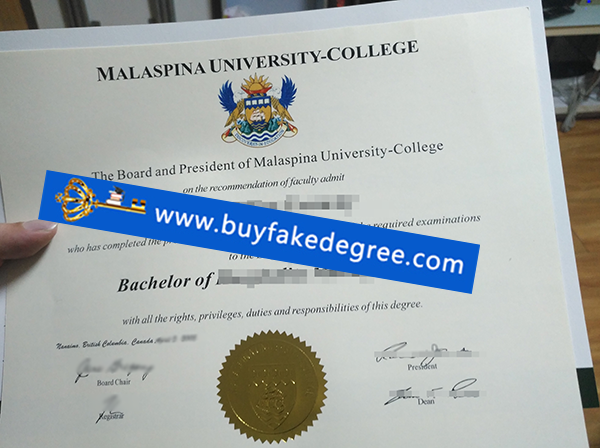 Malaspina University College degree, buy fake Malaspina University College degree, Malaspina University College diploma