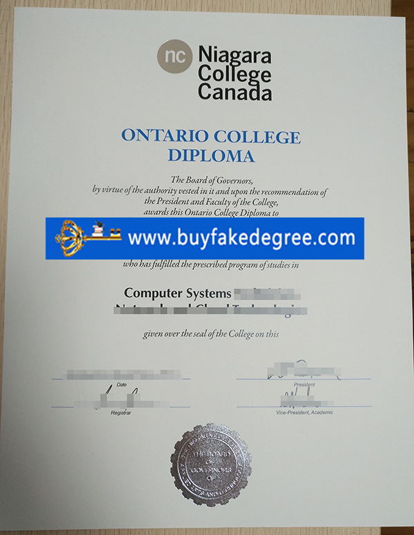 Niagara College Canada diploma, fake Niagara College Canada diploma, buy fake Niagara College Canada degree