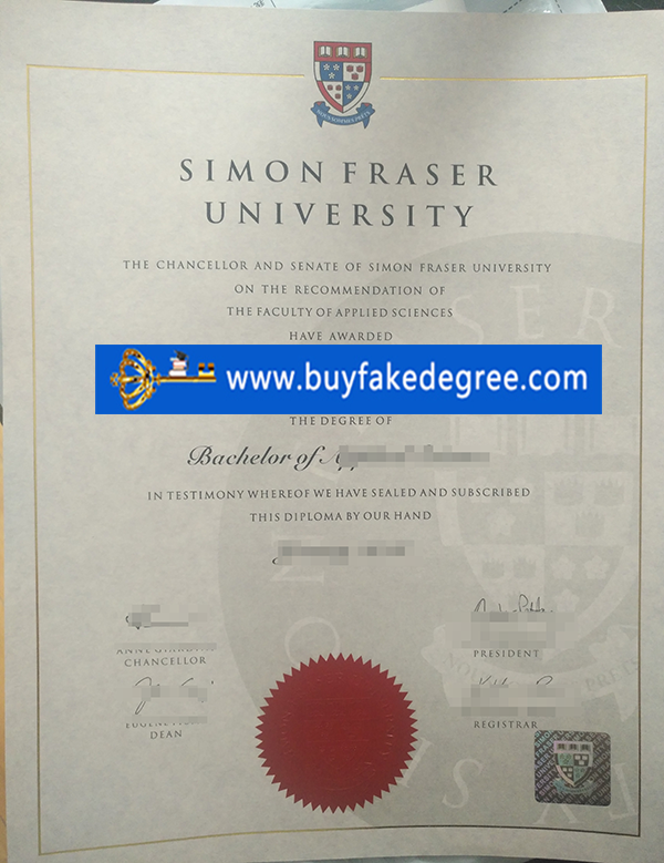 Simon Fraser University degree, Simon Fraser University diploma, buy fake diploma of Simon Fraser University