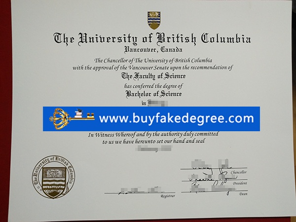 UBC diploma, fake UBC diploma, buy fake UBC degree