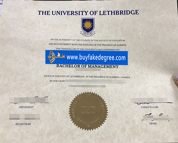 University of Lethbridge diploma, fake University of Lethbridge diploma, buy fake University of Lethbridge degree