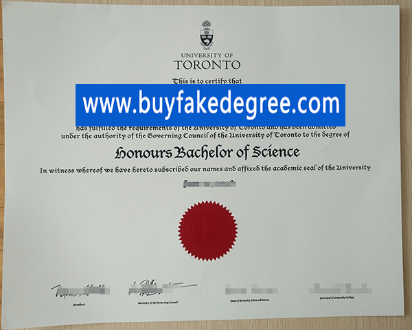 University of Toronto diploma, buy fake University of Toronto diploma certificate