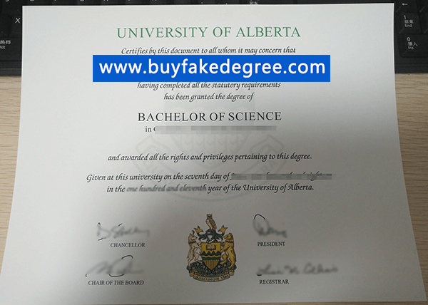 University of Alberta diploma, fake University of Alberta diploma, buy fake degree of University of Alberta from buyfakedegree.com