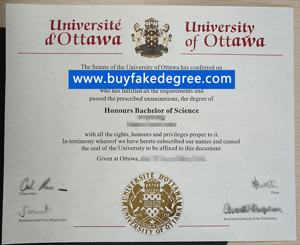 University of Ottawa diploma, fake University of Ottawa diploma, buy fake degree of University of Ottawa