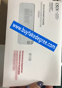 CSUN envelope, buy fake transcript envelope of CSUN