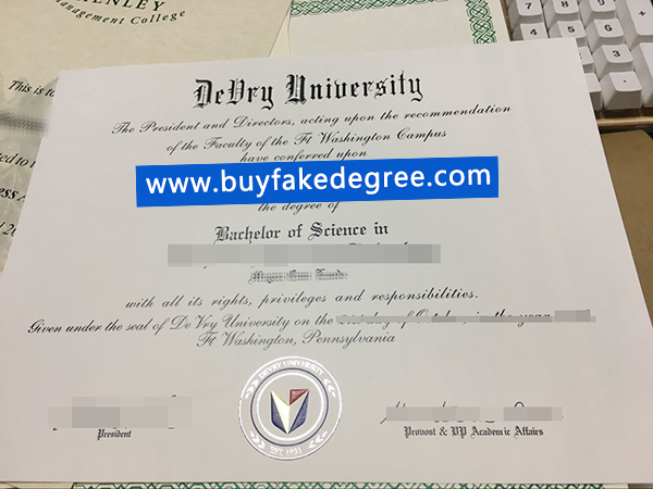 DeVry university diploma, buy fake Devry university diploma from buyfakedegree.com