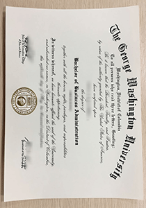 GWU degree, buy fake GWU diploma