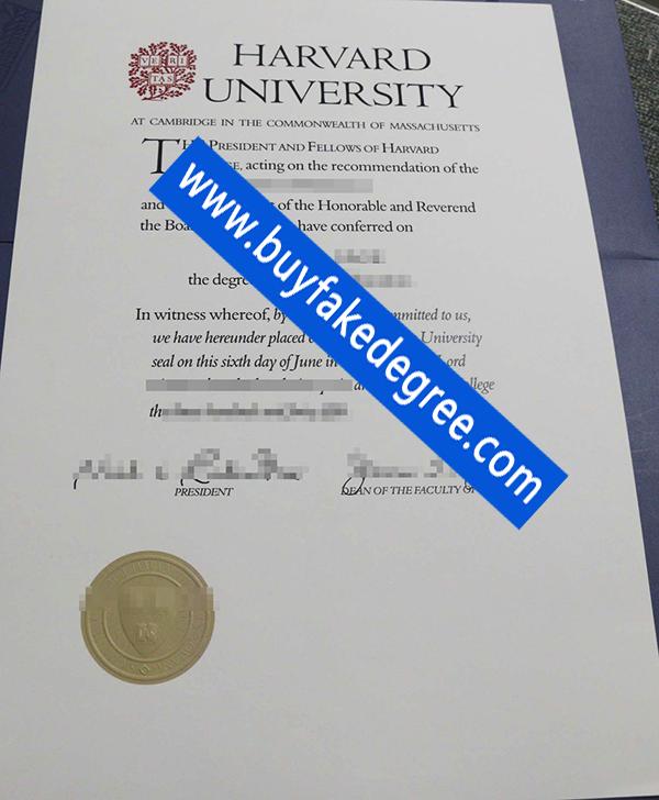 Harvard University degree certificate, buy fake Harvard University degree certificate