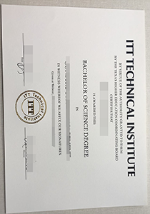 ITT Technical Institute diploma, buy fake ITT Technical Institute degree certificate