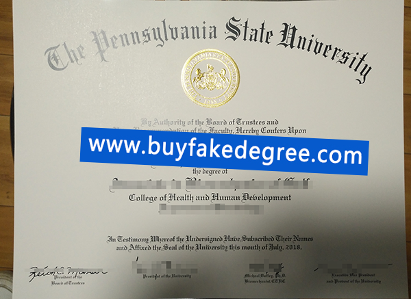 PSU diploma, buy fake Pennsylvania State University diploma, fake Pennsylvania State University degree